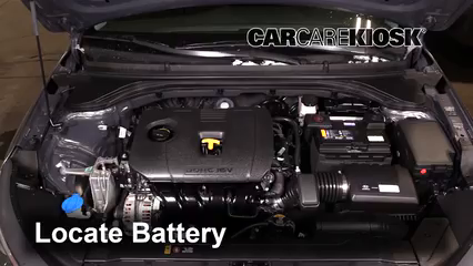 2019 Hyundai Elantra SE 2.0L 4 Cyl. Battery Replace